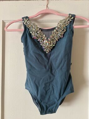 Custom Luckyleo brand leotard, Adult xs